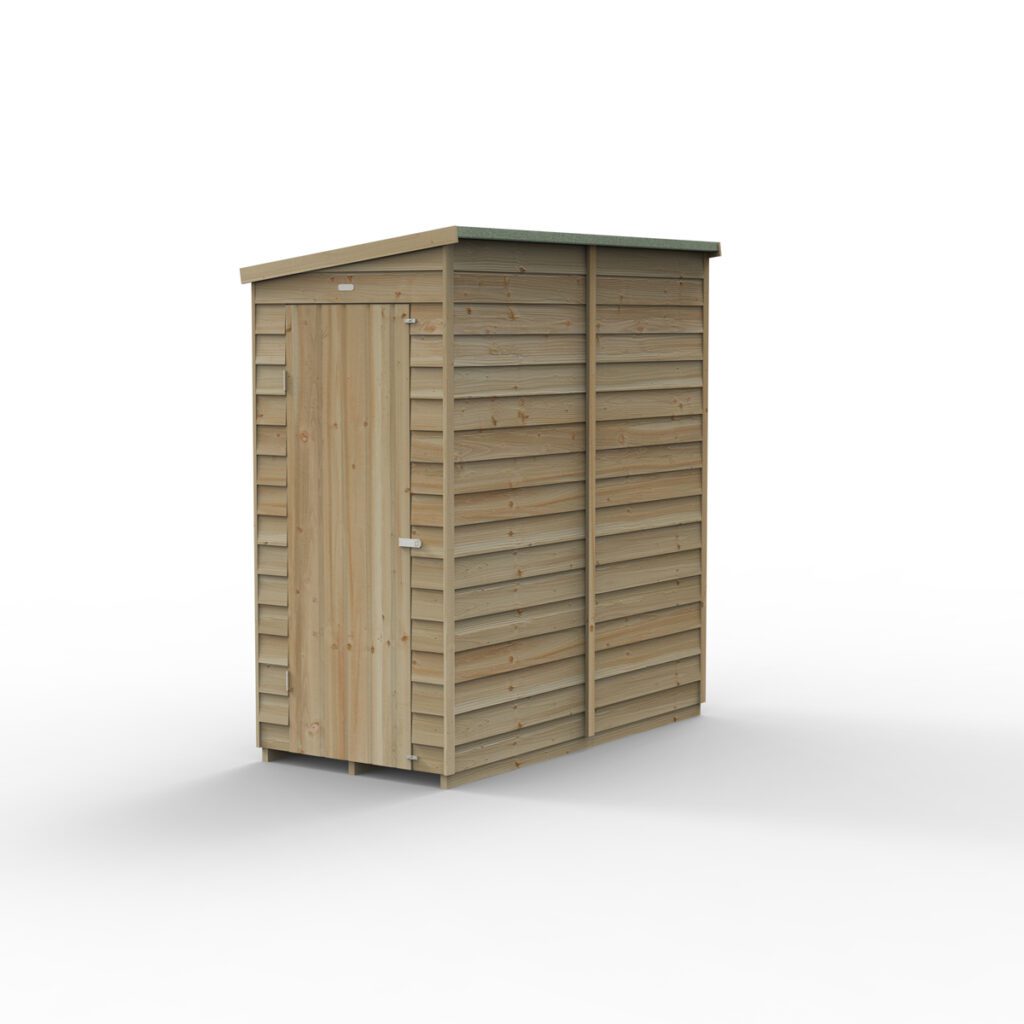 4LIFE Pent Shed 6×3 – Single Door – No Windows (Installation) 5013053200339 2